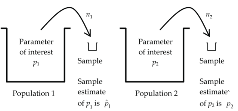 Inference for two proportions